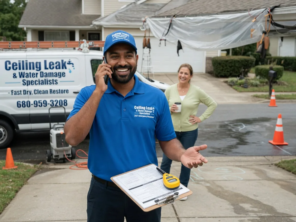 Ceiling Leak Cleanup Keuka Park, NY FAQs